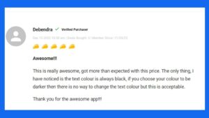 Customer Review Tidycal